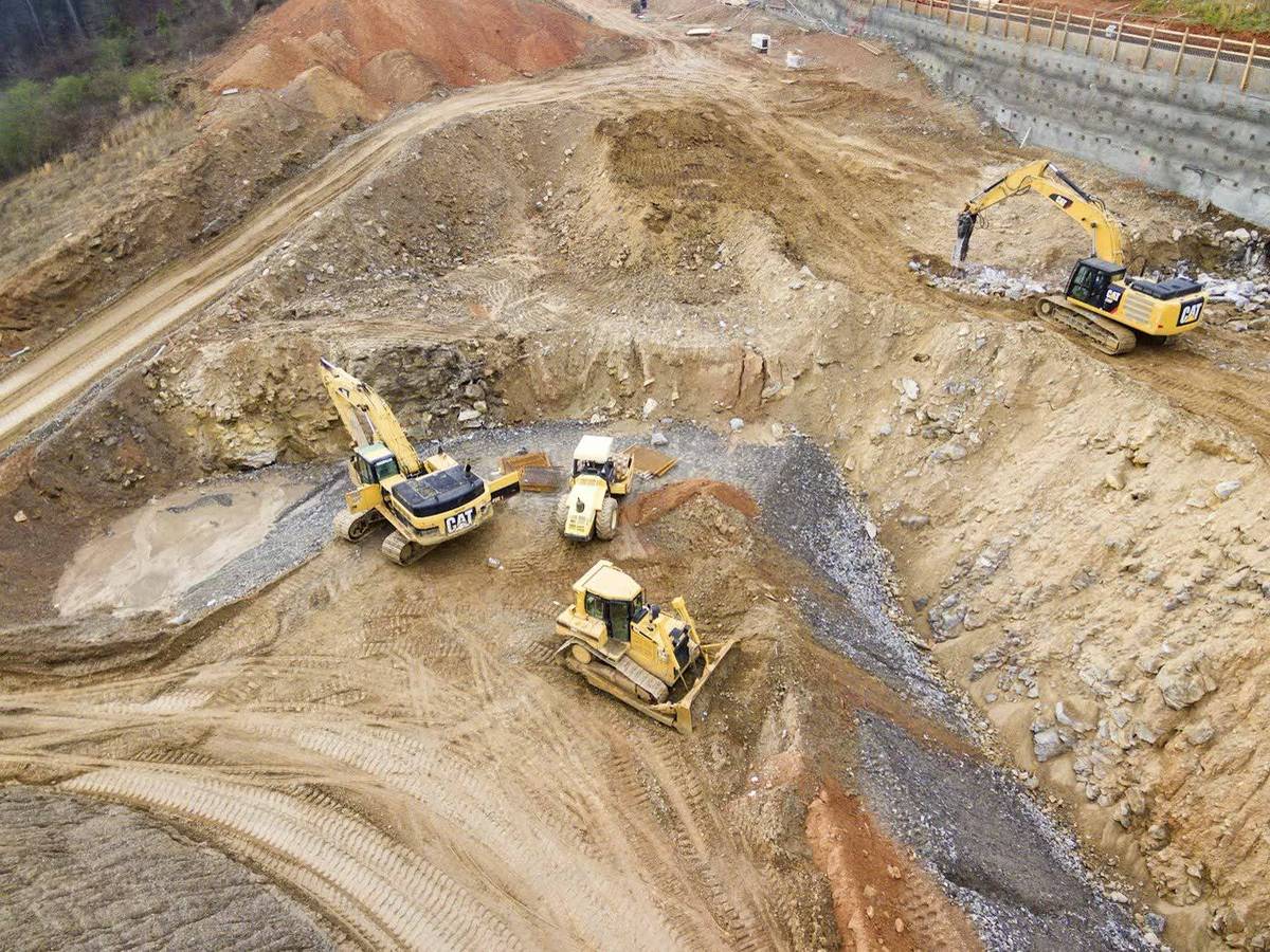 Aarnik Infra site works in progress